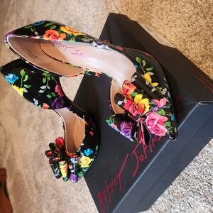 Betsey Johnson Women's Floral Heels